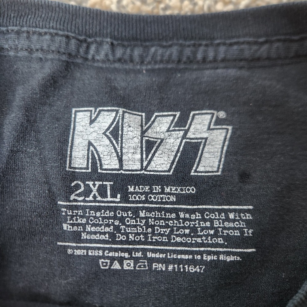 KISS Destroyer Graphic T-Shirt Men's Size 2 XL - Picture 6 of 7